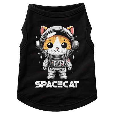 Spacecat Astronaut Cat Kitten Spaceman Cosmonaut Distressed Doggie Tank