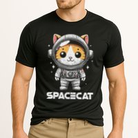 Spacecat Astronaut Cat Kitten Spaceman Cosmonaut Distressed Performance Shirt