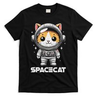 Spacecat Astronaut Cat Kitten Spaceman Cosmonaut Distressed T-Shirt