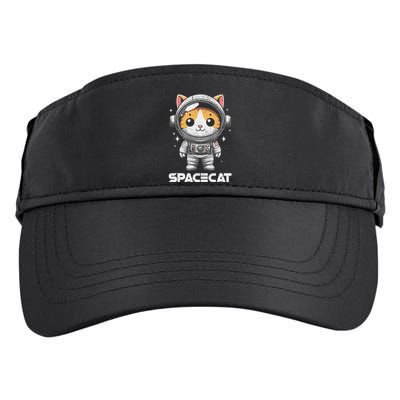 Spacecat Astronaut Cat Kitten Spaceman Cosmonaut Distressed Adult Drive Performance Visor