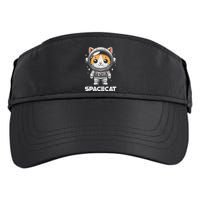 Spacecat Astronaut Cat Kitten Spaceman Cosmonaut Distressed Adult Drive Performance Visor