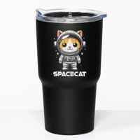 Spacecat Astronaut Cat Kitten Spaceman Cosmonaut Distressed Tumbler