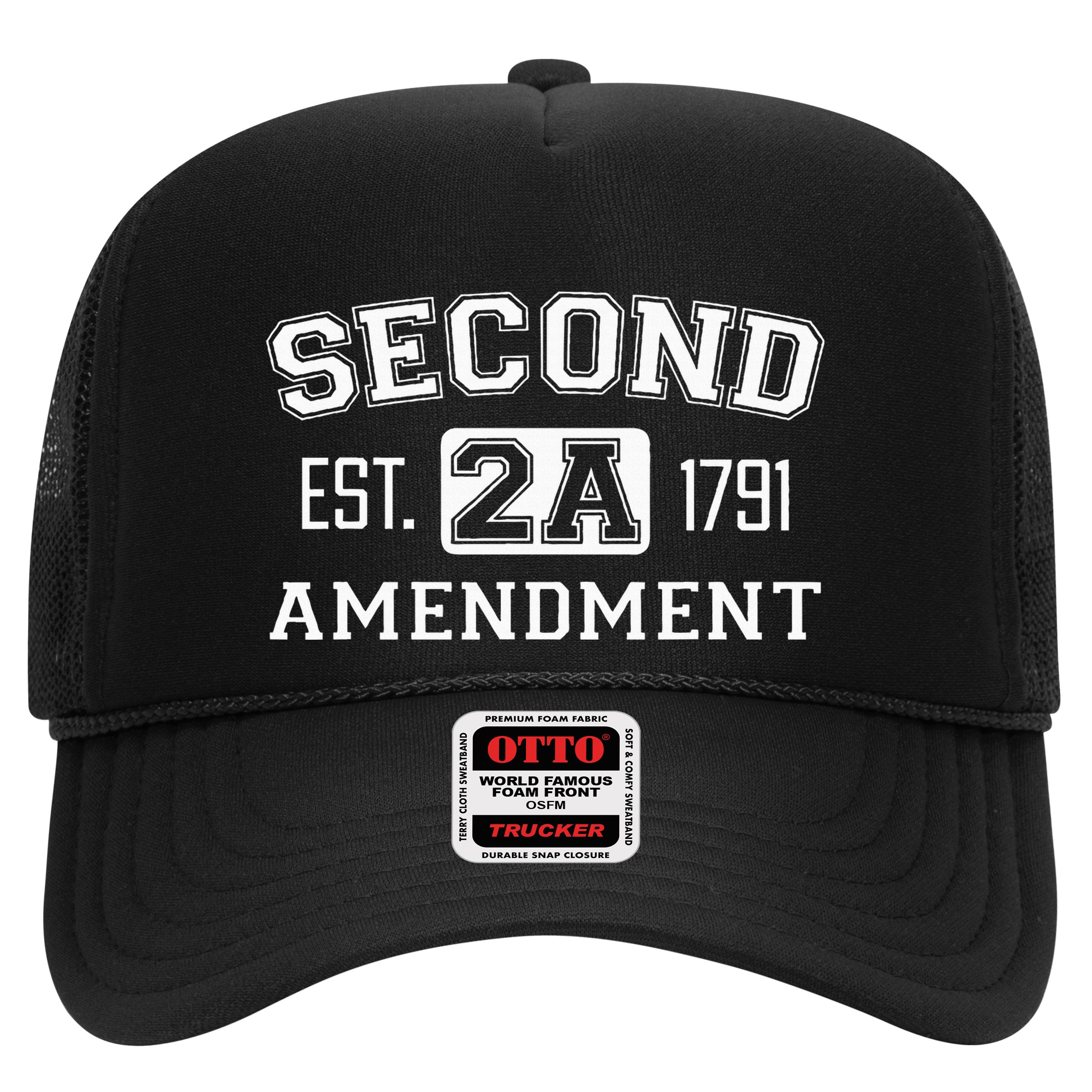 Second Amendment College University Style Hat