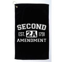Second Amendment College University Style Golf Towel
