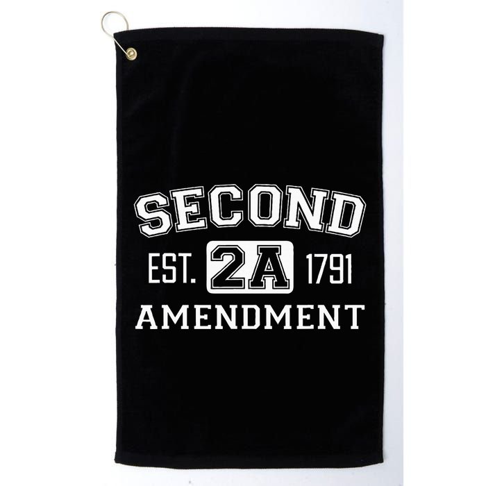 Second Amendment College University Style Golf Towel