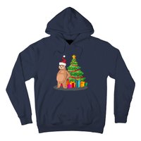 Sloth And Christmas Tree Hoodie