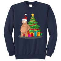 Sloth And Christmas Tree Sweatshirt