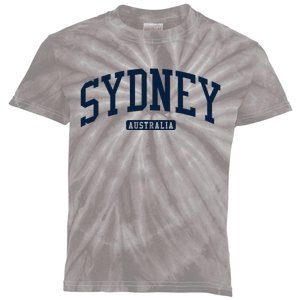 Sydney Australia College University Kids Tie-Dye T-Shirt