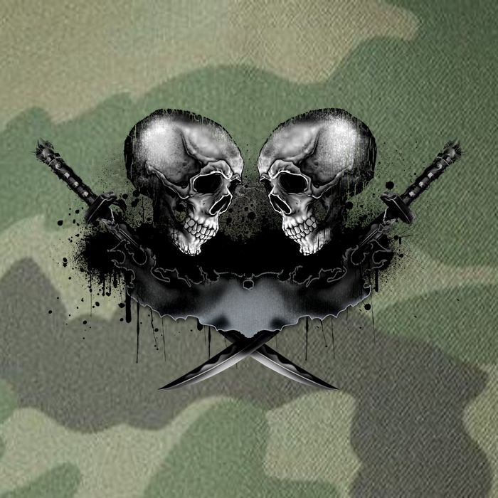 Skill And Cross Swords Legacy Tie Dye Trucker Hat