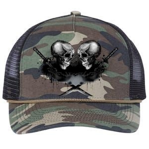 Skill And Cross Swords Retro Rope Trucker Hat Cap