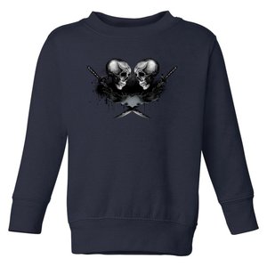 Skill And Cross Swords Toddler Sweatshirt