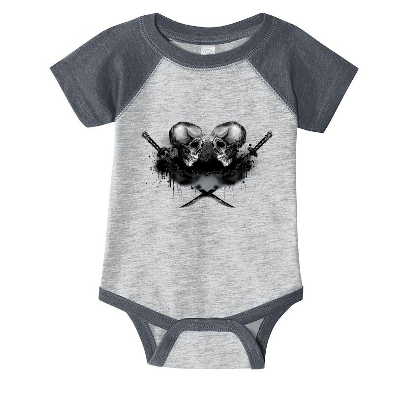 Skill And Cross Swords Infant Baby Jersey Bodysuit