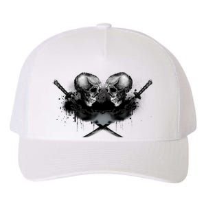 Skill And Cross Swords Yupoong Adult 5-Panel Trucker Hat