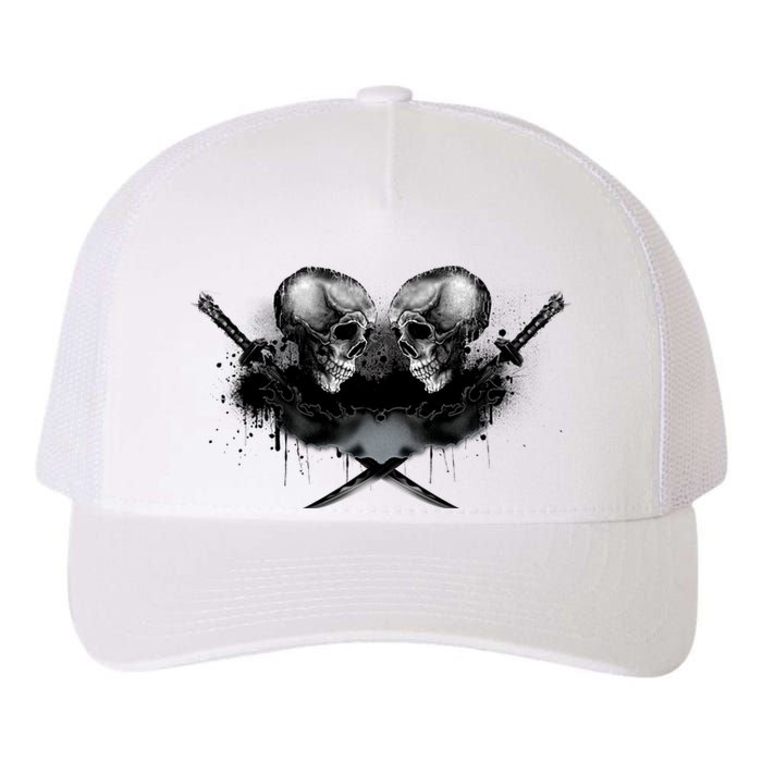 Skill And Cross Swords Yupoong Adult 5-Panel Trucker Hat