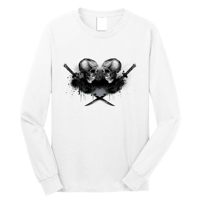 Skill And Cross Swords Long Sleeve Shirt