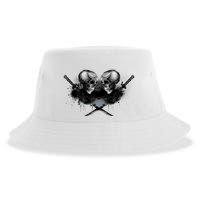 Skill And Cross Swords Sustainable Bucket Hat