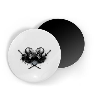 Skill And Cross Swords Magnet