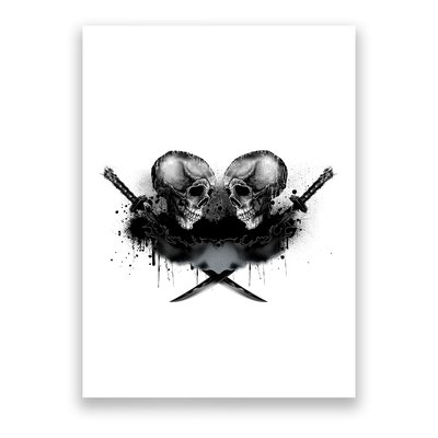 Skill And Cross Swords Poster
