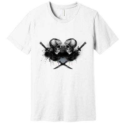 Skill And Cross Swords Premium T-Shirt
