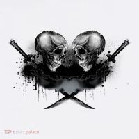 Skill And Cross Swords Tank Top