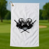 Skill And Cross Swords Golf Towel