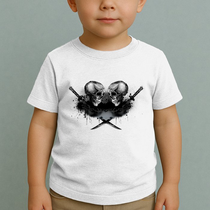 Skill And Cross Swords Toddler T-Shirt