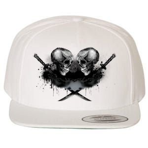 Skill And Cross Swords Wool Snapback Cap