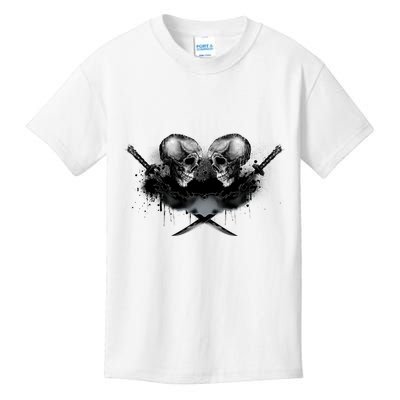 Skill And Cross Swords Kids T-Shirt