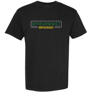 Spreadsheet Accountant CPA Fun Bookkeeper Funny Gift T Garment-Dyed Heavyweight T-Shirt