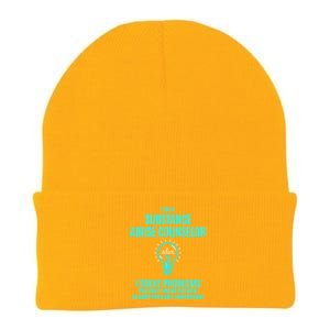 Substance Abuse Counselor I Solve Problems Gift Knit Cap Winter Beanie