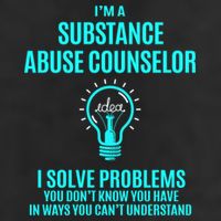 Substance Abuse Counselor I Solve Problems Gift Beanie