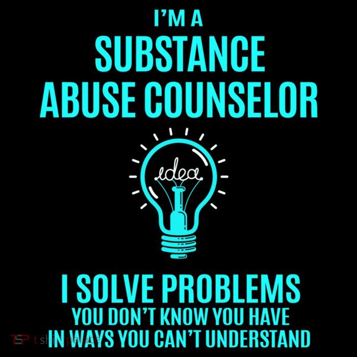 Substance Abuse Counselor I Solve Problems Gift Cropped Pullover Crew