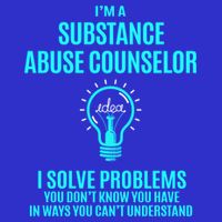Substance Abuse Counselor I Solve Problems Gift Premium T-Shirt