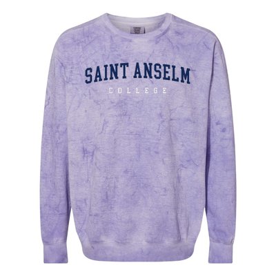 Saint Anselm College Colorblast Crewneck Sweatshirt