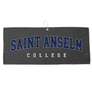 Saint Anselm College Large Microfiber Waffle Golf Towel