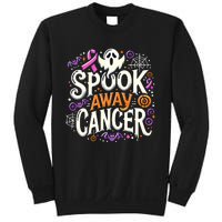 Spook Away Cancer October Halloween Breast Cancer Awareness Sweatshirt