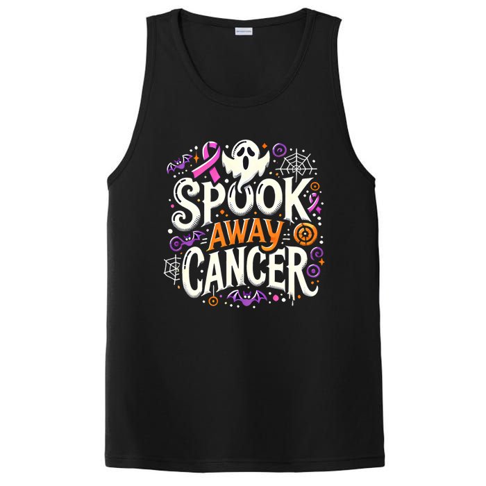 Spook Away Cancer October Halloween Breast Cancer Awareness PosiCharge Competitor Tank