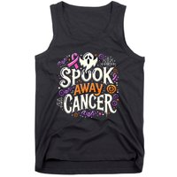 Spook Away Cancer October Halloween Breast Cancer Awareness Tank Top