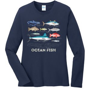 Sea Animals Children Sal Water Creatures Fish Costume Ladies Long Sleeve Shirt