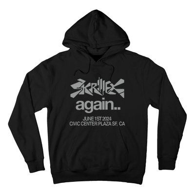 Skrillex Again Civic Center Hoodie