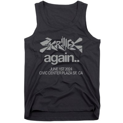 Skrillex Again Civic Center Tank Top