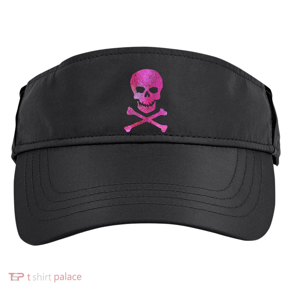Skull And Crossbones Adult Drive Performance Visor