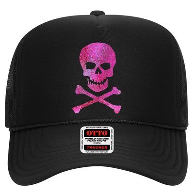 Skull And Crossbones Trucker Hat