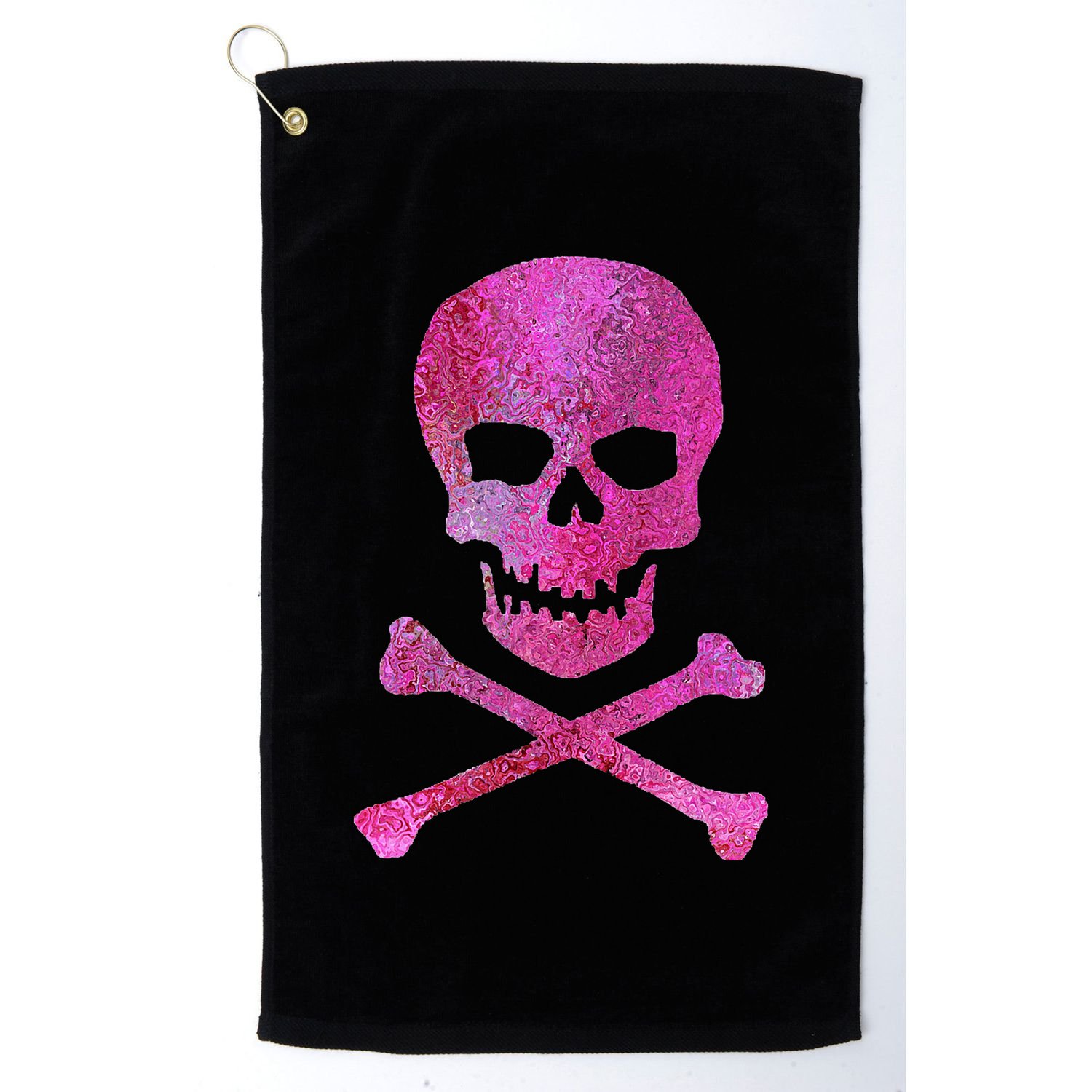 Skull And Crossbones Golf Towel