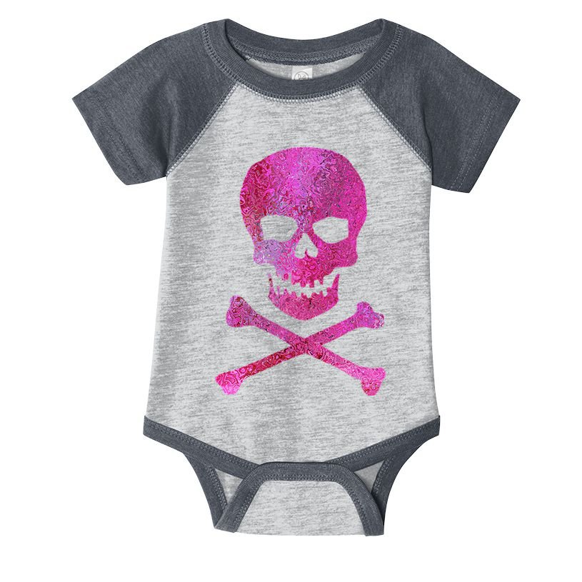 Skull And Crossbones Infant Baby Jersey Bodysuit