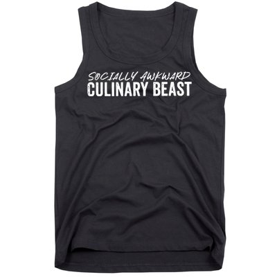 Socially Awkward Culinary Beast Tank Top