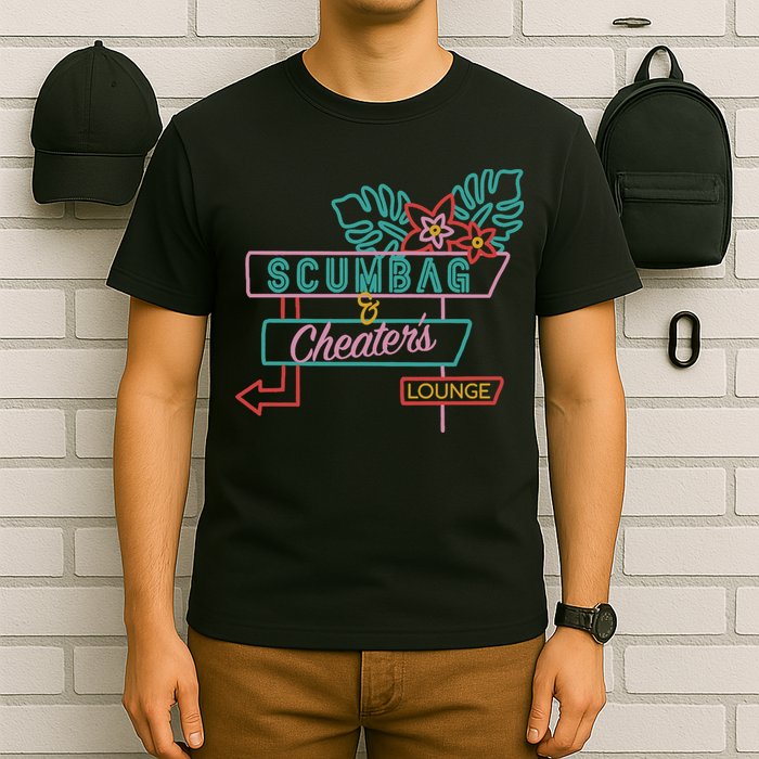 Scumbag And Cheaters Lounge T-Shirt