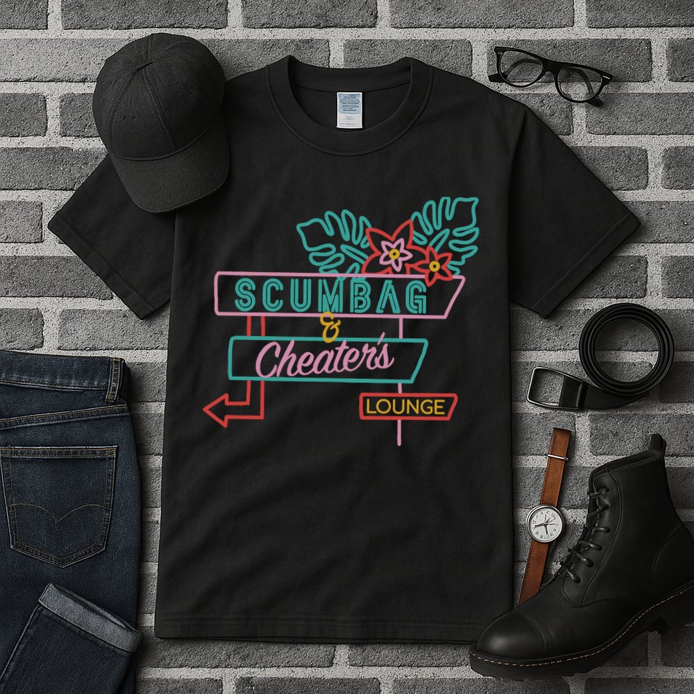 Scumbag And Cheaters Lounge Tall T-Shirt