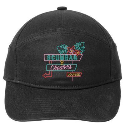 Scumbag And Cheaters Lounge 7-Panel Snapback Hat
