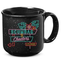 Scumbag And Cheaters Lounge 15oz Campfire Ceramic Mug